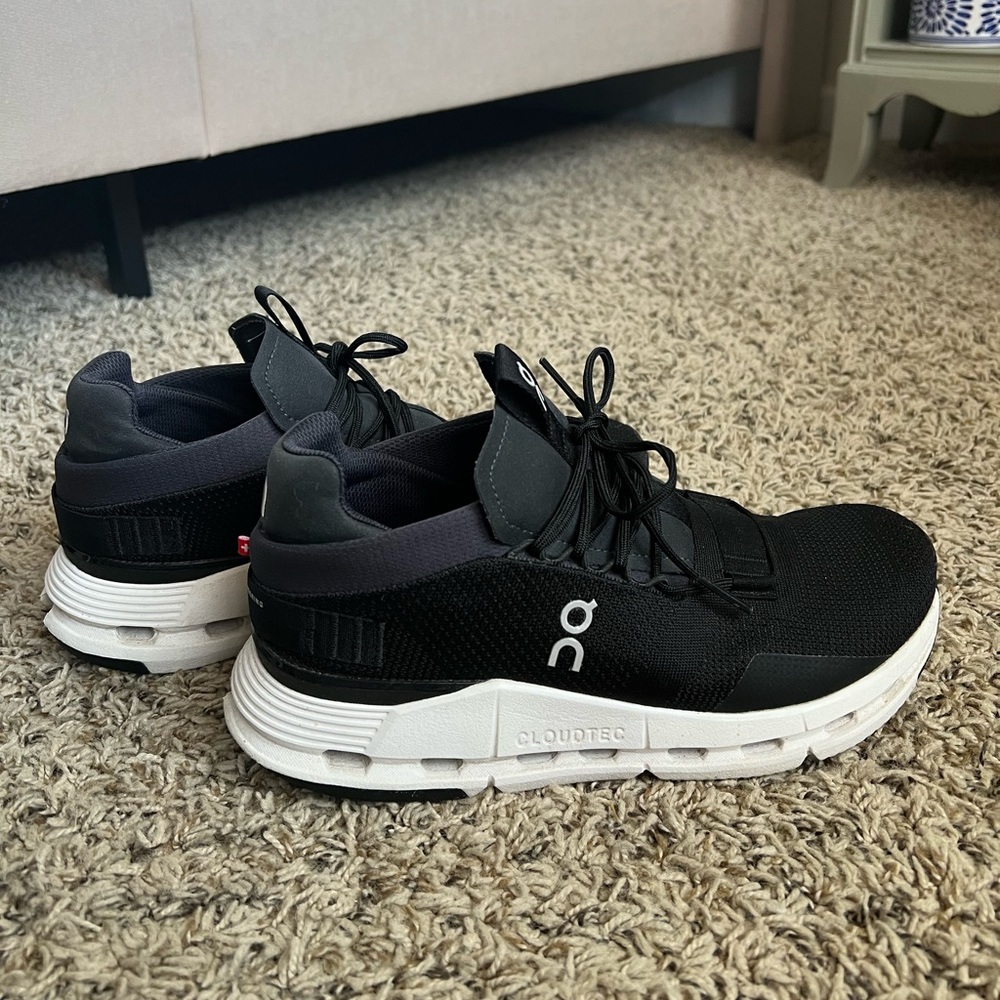 On Cloud Cloudnova Phantom|White Shoes Women’s Size 9